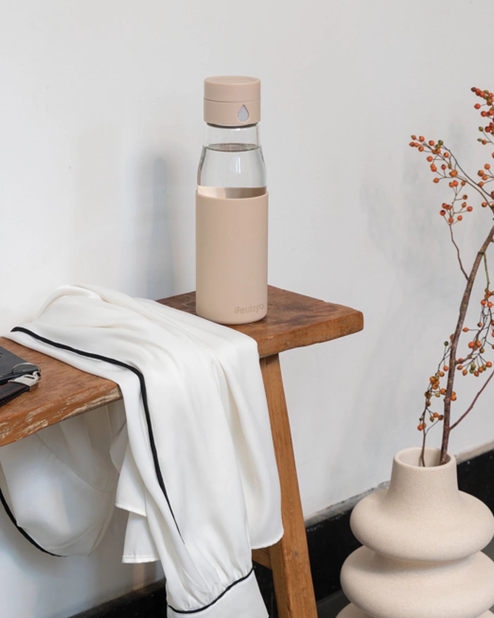 Bouteille en verre 600ml Ukiyo à personnaliser - 6